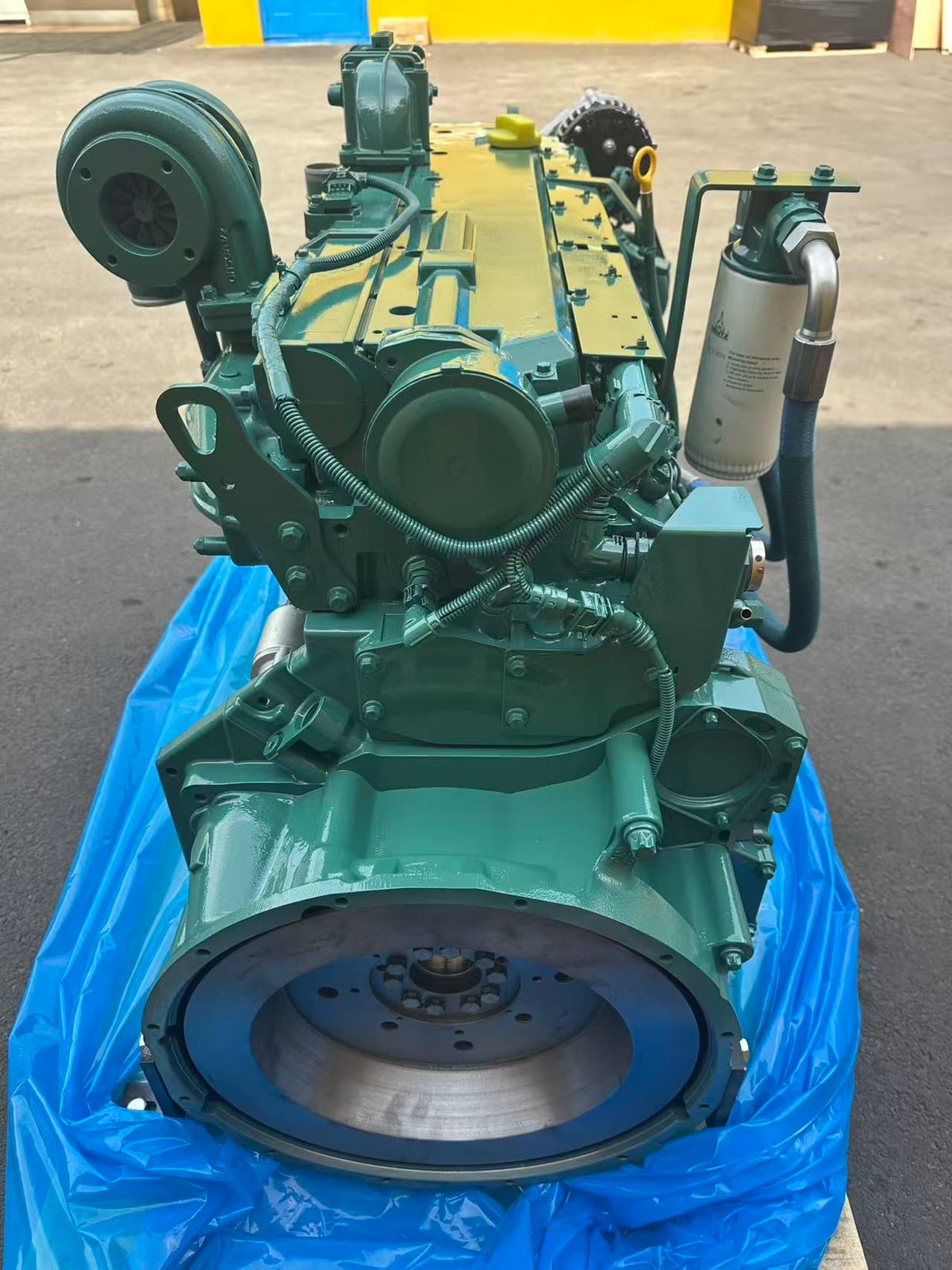 Volvo D7D 实机照片