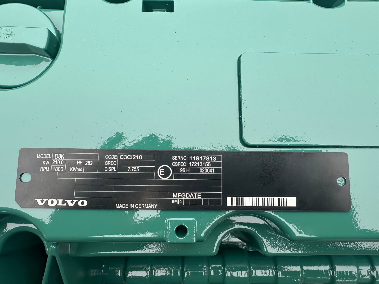 Volvo D8K,350挖机 实机照片